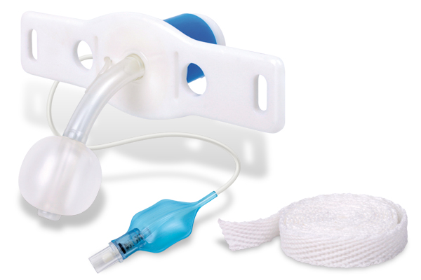 Canula para traqueostomía pediatrica y neonatal con balon