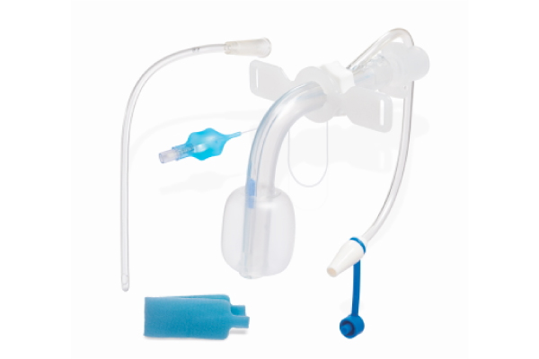 Cánula para traqueostomía ajustable con aspiracion subglótica
