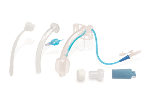 Cánula para traqueostomía cc con balón y vía de aspiración subglótica