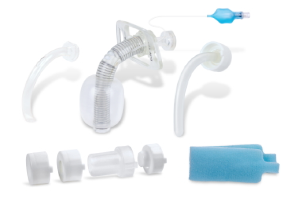 Canula para traqueostomía armflex, con balón